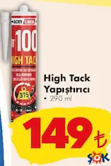 HİGH TACK YAPIŞTIRICI 290 ML HİGH TACK YAPIŞTIRICI 290 ML